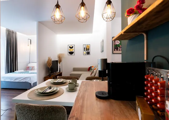 Soni Exclusive Plaza With Private Parking & Self Check-in Apartament *